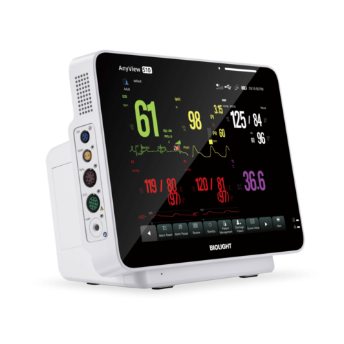 Patientenmonitor S10 mit NIBP/SpO2/EKG/RR Messung